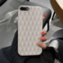 Apple - iPhone 6S Plus Zebana 3D Wrink Silikon Kılıf - Krem Rengi