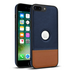 Apple - iPhone 6S Plus Zebana Business Deri Kılıf - Lacivert - Kahverengi