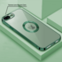 Apple - iPhone 8 Plus Zebana Glint Silikon Kılıf - Yeşil