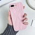 Apple - iPhone 7 Plus Zebana Soft Wrink Silikon Kılıf - Pembe