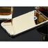 Apple - iPhone 7 Silikon Kenar Aynalı Kılıf - Gold