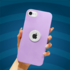 Apple - iPhone 7 Zebana Candy Silikon Kılıf - Lila