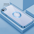 Apple - iPhone 7 Zebana Glint Silikon Kılıf - Sierra Mavisi