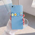 Apple - iPhone 7 Zebana Love Bear Silikon Kılıf - Açık Mavi