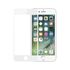 Apple - iPhone 8 4D Cam Ekran Koruyucu - Beyaz
