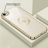 Apple - iPhone SE 2020 Zebana Glint Silikon Kılıf - Gold