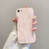 Apple - iPhone SE 2020 Zebana Wawe Silikon Kılıf - Pembe