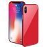 Apple - iPhone X 360 Derece Tam Koruma Magnet Kapak - Ekran Koruyucu Hediyeli - Kırmızı