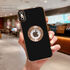 Apple - iPhone X Gold Desire Silikon Kılıf - Siyah