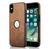 Apple - iPhone X Zebana Business Deri Kılıf - Kahverengi