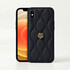 Apple - iPhone X Zebana Camellia Deri Kılıf - Siyah