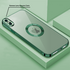 Apple - iPhone XS Zebana Glint Silikon Kılıf - Yeşil