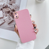 Apple - iPhone X Zebana Kadife Kılıf (Kamera Korumalı) - Pembe