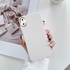 Apple - iPhone X Zebana Kadife Kılıf (Kamera Korumalı) - Beyaz