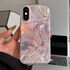Apple - iPhone X Zebana Pink Heart Silikon Kılıf - Pembe