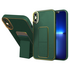 Apple - iPhone X Zebana Royal Standlı Silikon Kılıf (Mıknatıslı) - Yeşil