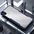 Apple - iPhone X Zebana ShockProof Silikon Kılıf - Mavi