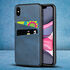 Apple - iPhone X Zebana Swank Cepli Kılıf - Mavi