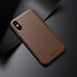Apple - iPhone X Zebana Swell Silikon Kılıf - Kahverengi