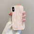Apple - iPhone X Zebana Wawe Silikon Kılıf - Pembe
