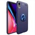 Apple - iPhone XR Zebana Yüzüklü Silikon Kılıf - Mavi