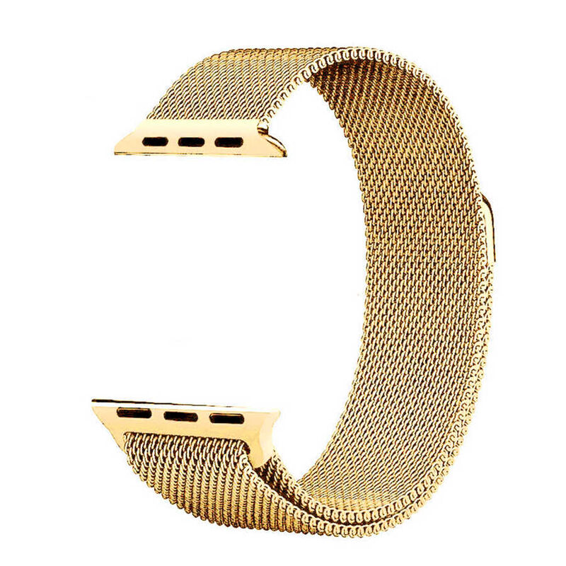 Apple Watch 38mm-40mm KRD-01 Metal Kordon (SAAT DAHİL DEĞİLDİR) - Gold