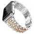 Apple Watch 42mm-44mm-45mm KRD-14 Metal Kordon (SAAT DAHİL DEĞİLDİR) - Rose Gold