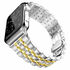 Apple Watch 42mm-44mm-45mm KRD-14 Metal Kordon (SAAT DAHİL DEĞİLDİR) - Gold