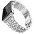 Apple Watch 42mm-44mm-45mm KRD-14 Metal Kordon (SAAT DAHİL DEĞİLDİR) - Gri