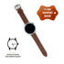 Apple Watch Hakiki Deri 38-40-41 mm Saat Kordonu(SAAT DAHİL DEĞİLDİR) - Taba