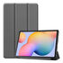 Galaxy Tab S6 Lite P610 Zore Smart Cover Standlı Tablet Kılıfı - Gri