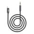Go Des GAC-303 Lightning To 3.5mm Aux Kablo - Siyah