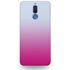 Huawei - Mate 10 Lite Renkli Transparan Rubber Kapak - Pembe