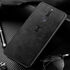 Huawei - Mate 10 Lite Silikon Kenar Kumaş Kılıf - Siyah