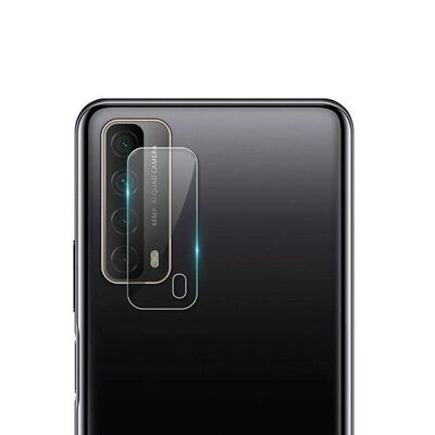 Huawei - P Smart 2021 Kamera Lens Koruma Camı - Siyah