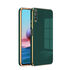 Huawei - P Smart S Zebana Golden Silikon Kılıf - Yeşil