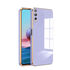 Huawei - P Smart S Zebana Golden Silikon Kılıf - Lila