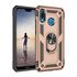 Huawei - P20 Lite Panzer Yüzüklü Kılıf - Gold