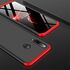 Huawei - P30 Lite Kamera Korumalı Platinum Kılıf - Siyah + Kırmızı