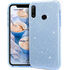 Huawei - P30 Lite Shining Simli Silikon Kılıf - Turkuaz