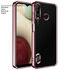 Huawei - P30 Lite Zebana Glint Silikon Kılıf - Rose Gold