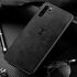 Huawei - P30 Pro Silikon Kenar Kumaş Kılıf - Siyah