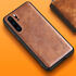 Huawei - P30 Pro Zebana Lüx Deri Kılıf - Kahverengi