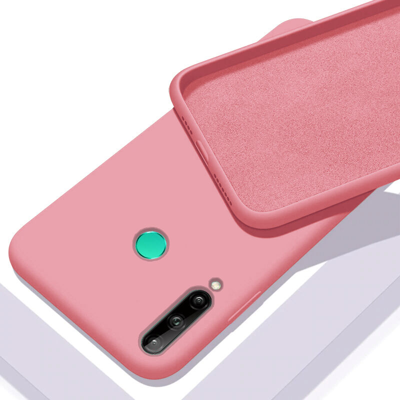 Huawei - P40 Lite E Lansman Silikon Kılıf - Pembe