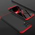 Huawei - P40 Lite Kamera Korumalı Platinum Kılıf - Siyah + Kırmızı