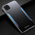 Huawei - P40 Lite Zebana Metal Mitras Kılıf (Silikon Kenar) - Mavi