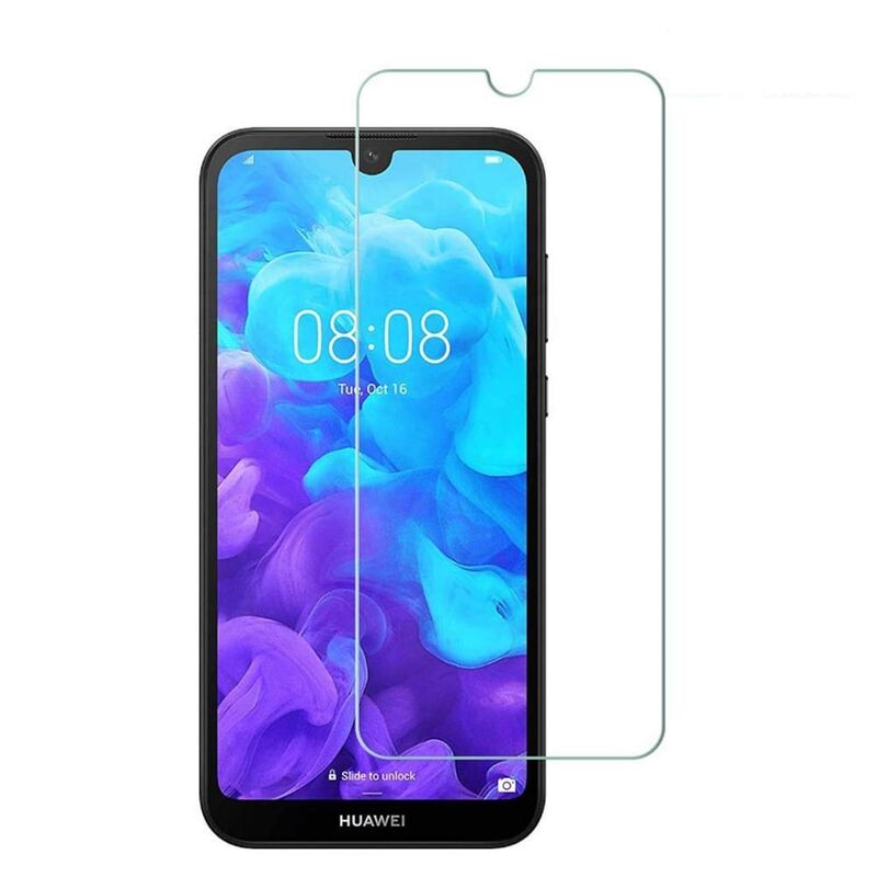 Huawei - Y5 2019 Cam Ekran Koruyucu - Şeffaf