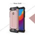 Huawei - Y7 2018 Zırhlı Silikon Kılıf - Rose Gold