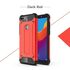 Huawei - Y7 2018 Zırhlı Silikon Kılıf - Kırmızı