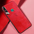 Huawei - Y9 Prime 2019 Zebana Klasik Stil Deri Kılıf - Kırmızı